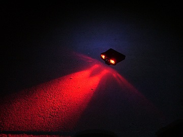 赤色LED2灯点灯状態